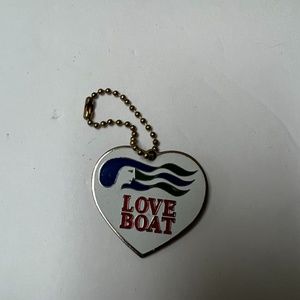 Vintage Love Boat keychain